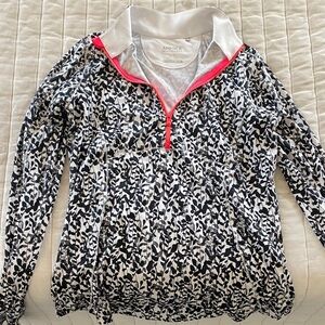 Cutter & Buck Annika Gray Patterned Pullover